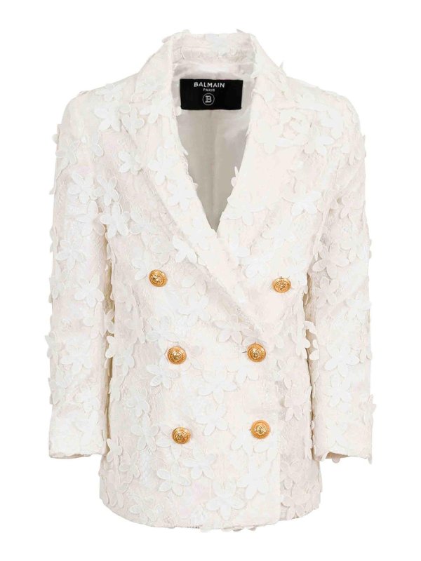 Balmain: blazers - Double-breasted jacket
