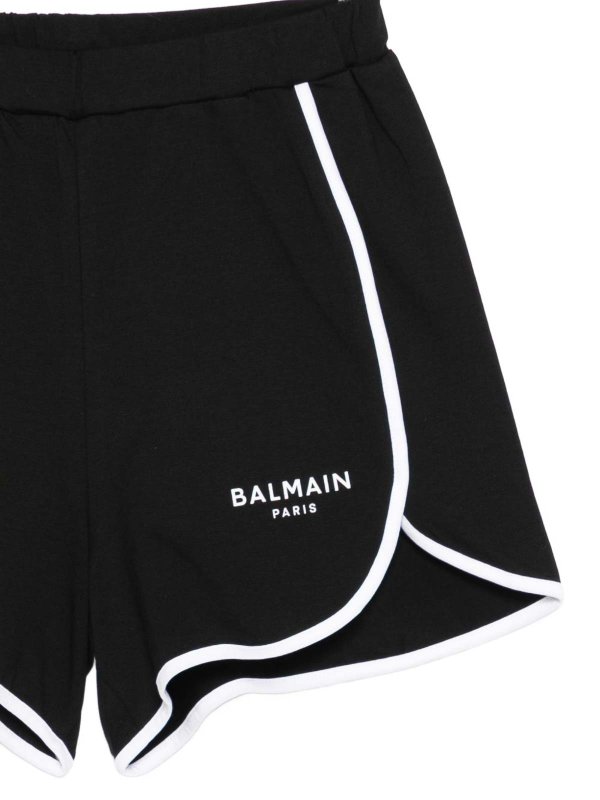 The Best Shops Balmain: トラウザーショーツ - ショートパンツ - 黒