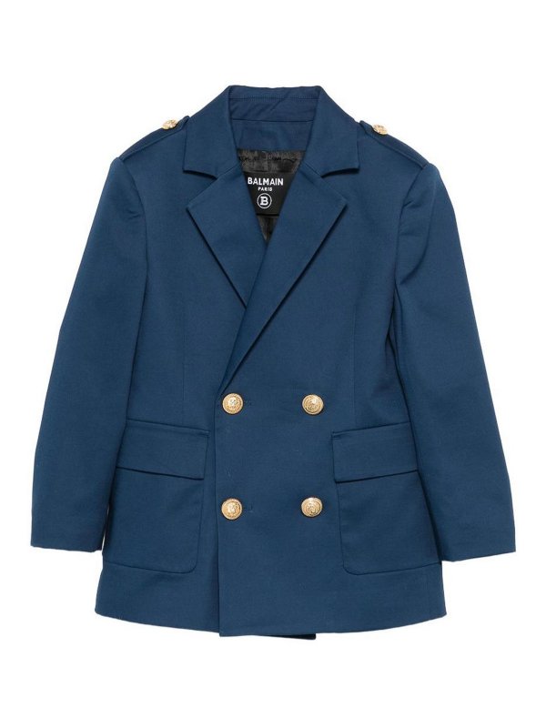 Balmain: ブレザー - ブレザー - ブルー