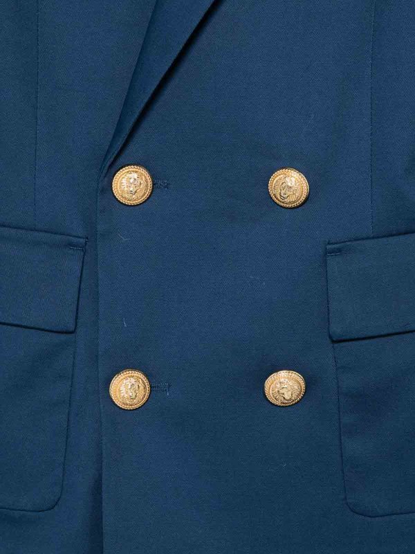 Balmain: ブレザー online - ブレザー - ブルー