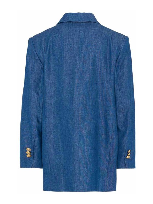 Balmain: ブレザー online - ブレザー - ブルー