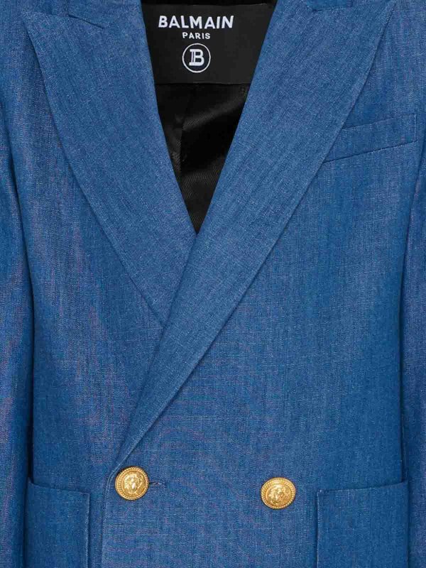 The Best Shops Balmain: ブレザー - ブレザー - ブルー