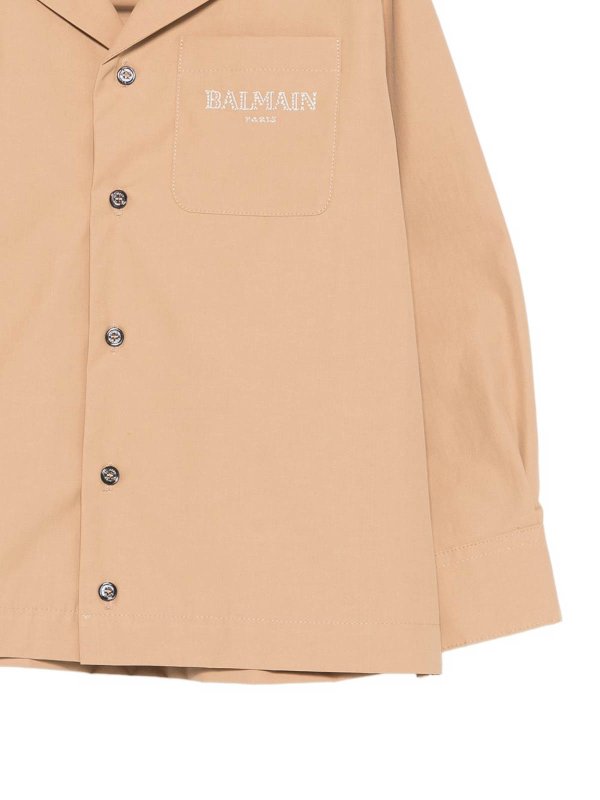 The Best Shops Balmain: Camisas - Camisa - Marrón