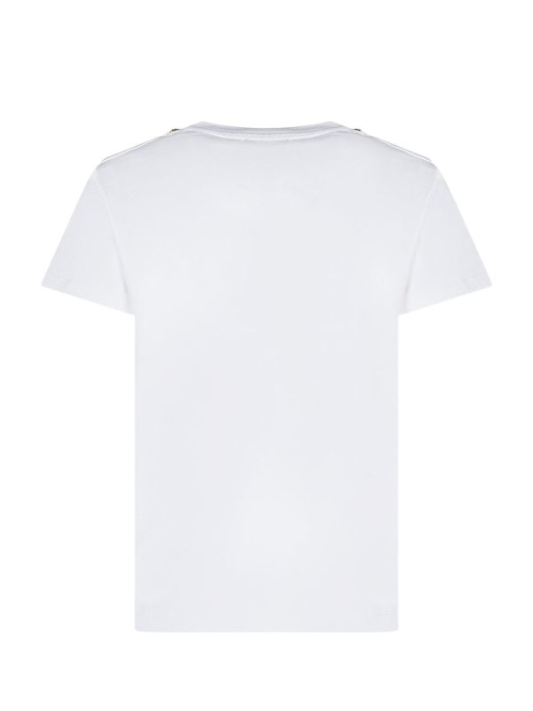 Balmain: T-shirts online - T-Shirt - Weiß