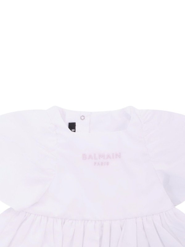 The Best Shops Balmain: ニーレングススカート＆ミディ丈 - 膝丈/ミディスカート - ヌードカラー