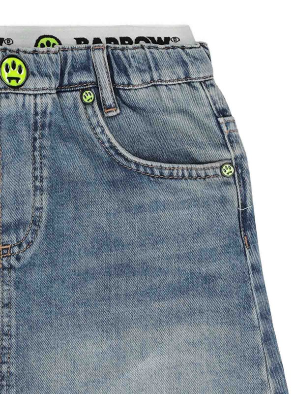 The Best Shops BARROW: ニーレングススカート＆ミディ丈 - 膝丈/ミディスカート - ブルー