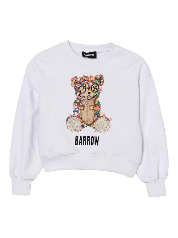 BARROW: スウェット＆セーター - スウェットシャツ/セーター - 白