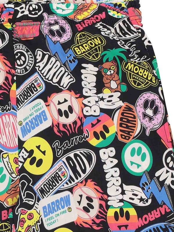 The Best Shops BARROW: トラウザーショーツ - ショートパンツ - マルチカラー