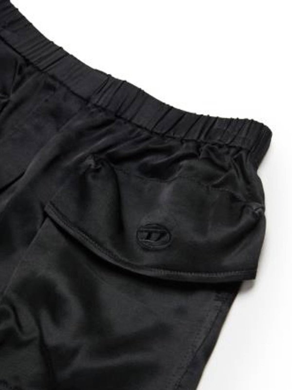 The Best Shops DIESEL: トラウザーショーツ - ショートパンツ - 黒