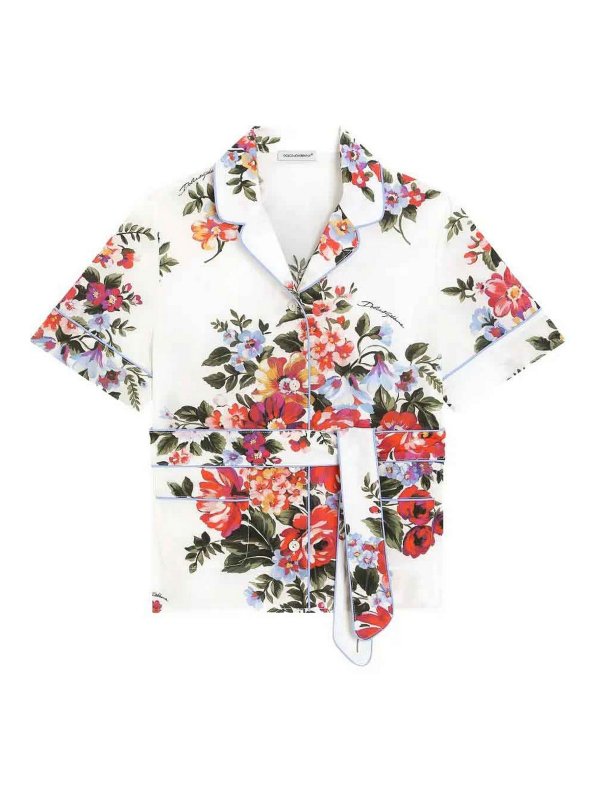 Dolce & Gabbana Jr: シャツ - シャツ - 白