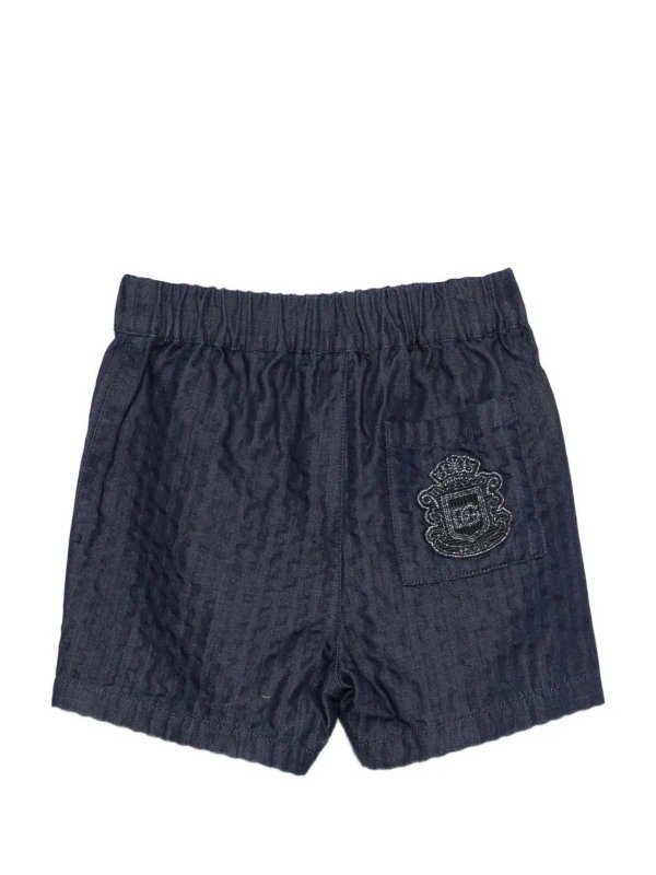 Dolce & Gabbana Jr: トラウザーショーツ online - ショートパンツ - 黒