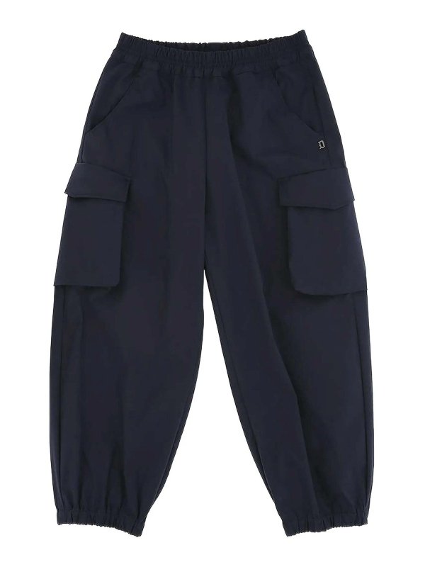 DONDUP: カジュアルトラウザー - カジュアルパンツ - ブルー