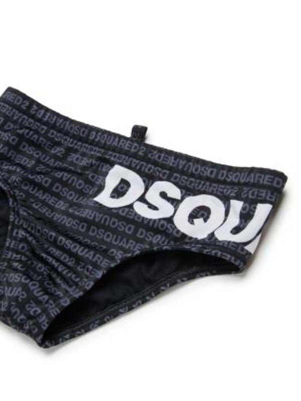 The Best Shops DSQUARED2: 水着 - スイムショーツ/スイムトランクス - 黒