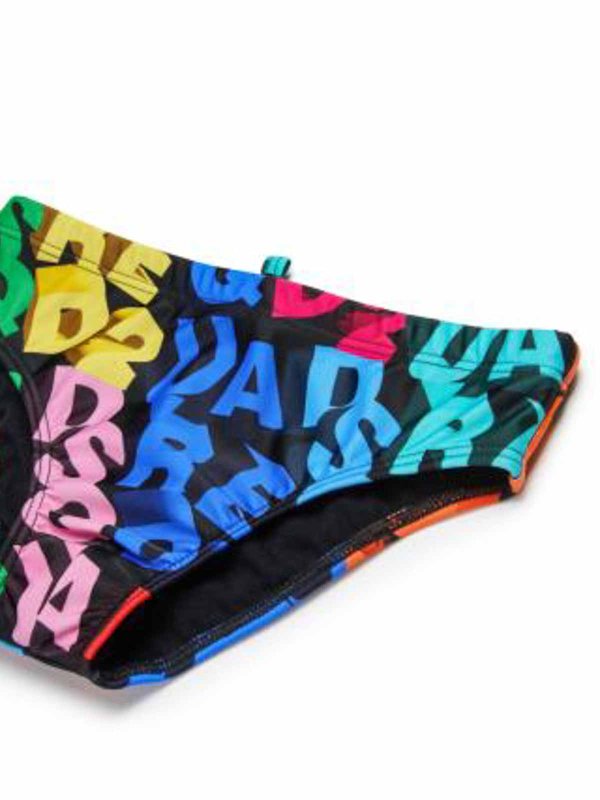 The Best Shops DSQUARED2: 水着 - スイムショーツ/スイムトランクス - マルチカラー