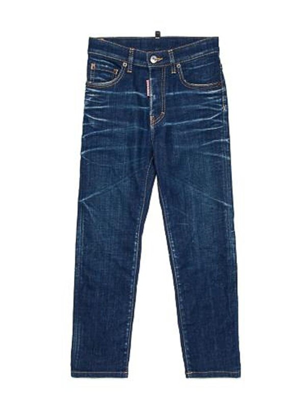 DSQUARED2: straight leg jeans - 5 Pocket Jeans