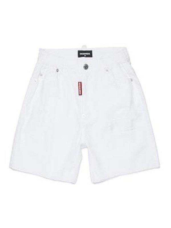 DSQUARED2: トラウザーショーツ - ショートパンツ - 白