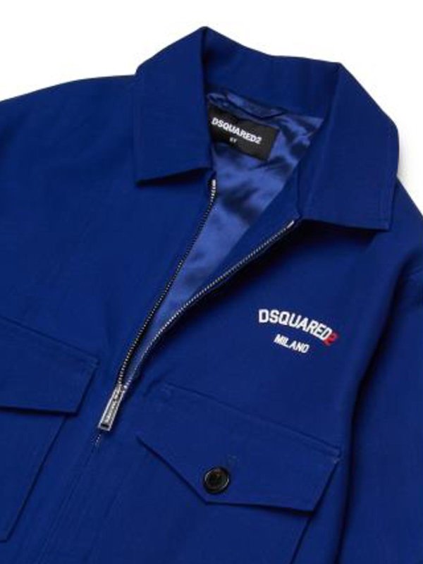 The Best Shops DSQUARED2: casual jackets - Jacket With Logo