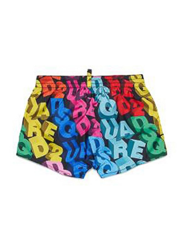 DSQUARED2: 水着 online - スイムショーツ/スイムトランクス - マルチカラー