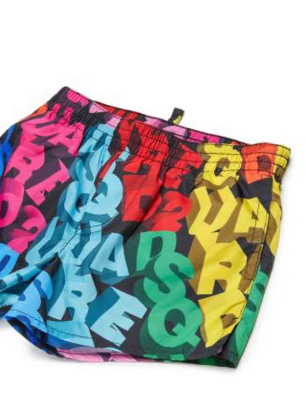 The Best Shops DSQUARED2: 水着 - スイムショーツ/スイムトランクス - マルチカラー