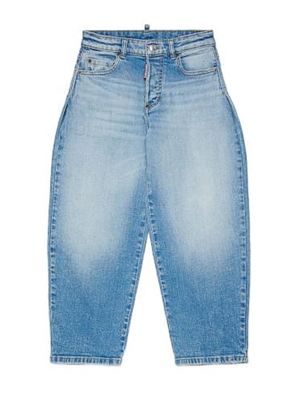 DSQUARED2: ベルボトムジーンズ - フレアジーンズ - ブルー