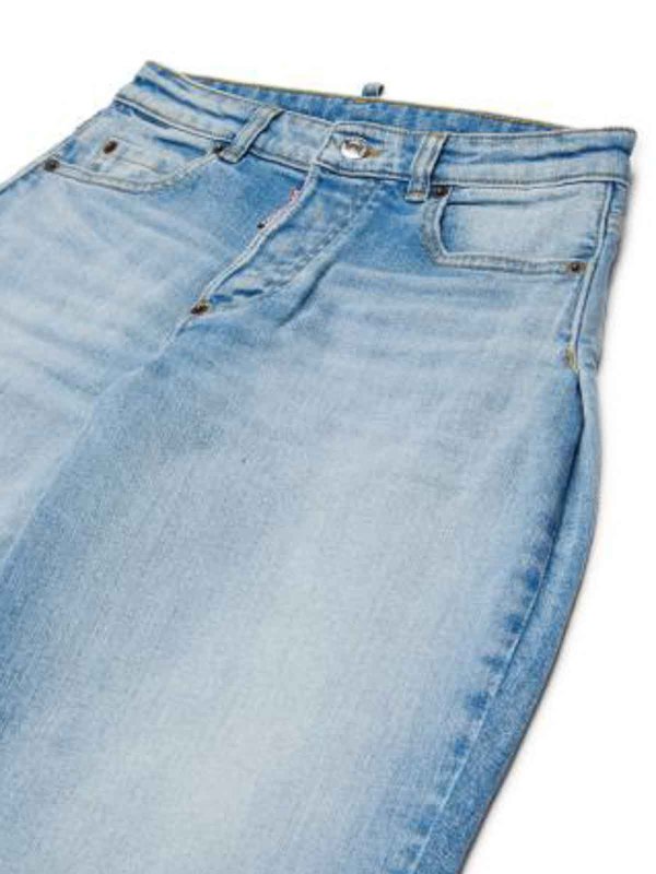 The Best Shops DSQUARED2: ベルボトムジーンズ - フレアジーンズ - ブルー