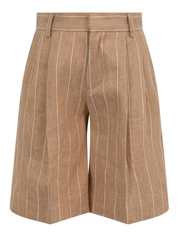 ELEVENTY: Shorts - Short - Marron