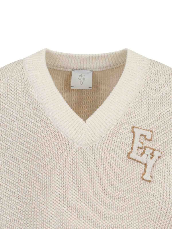 ELEVENTY: ベスト＆チョッキ online - ウェストコート/ジレ - クリーム