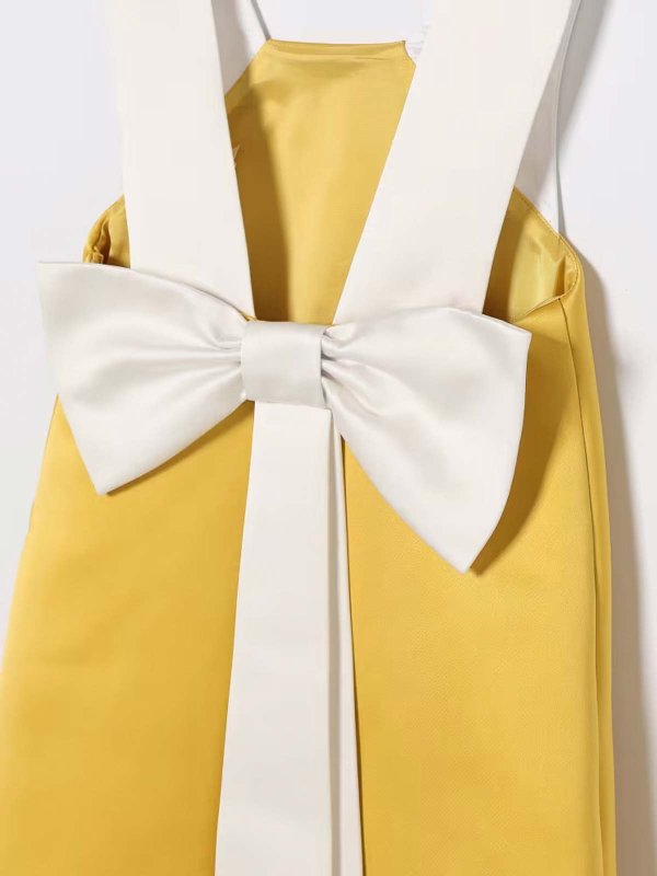 The Best Shops ELISABETTA FRANCHI: ニーレングススカート＆ミディ丈 - 膝丈/ミディスカート - イエロー