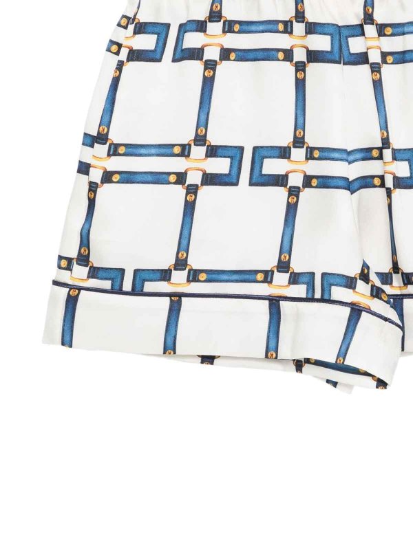 The Best Shops ELISABETTA FRANCHI: トラウザーショーツ - ショートパンツ - クリーム