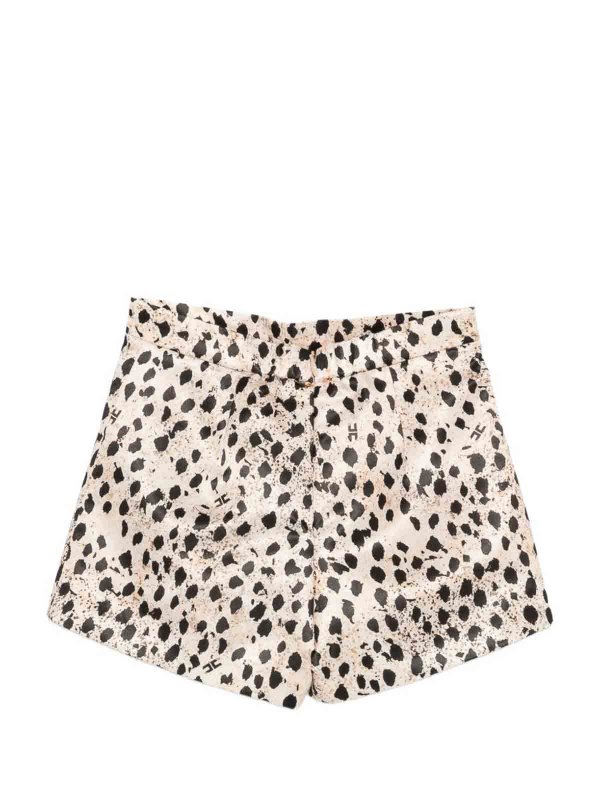 ELISABETTA FRANCHI: トラウザーショーツ online - ショートパンツ - ベージュ