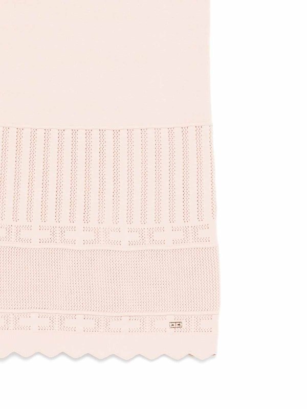 The Best Shops ELISABETTA FRANCHI: ニーレングススカート＆ミディ丈 - 膝丈/ミディスカート - ヌードカラー