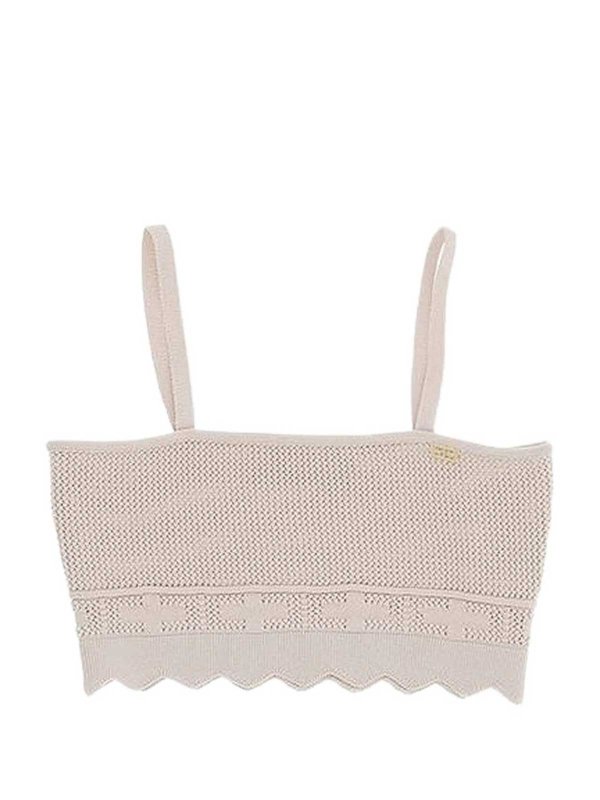 ELISABETTA FRANCHI: トップス＆タンクトップ online - トップ/タンクトップ - ヌードカラー