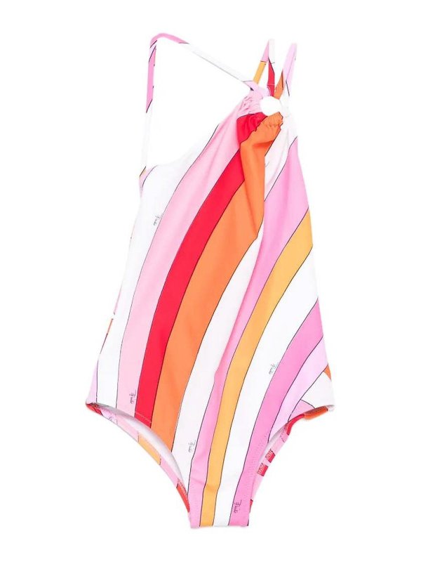 EMILIO PUCCI: Bañadores - Bañador - Rojo