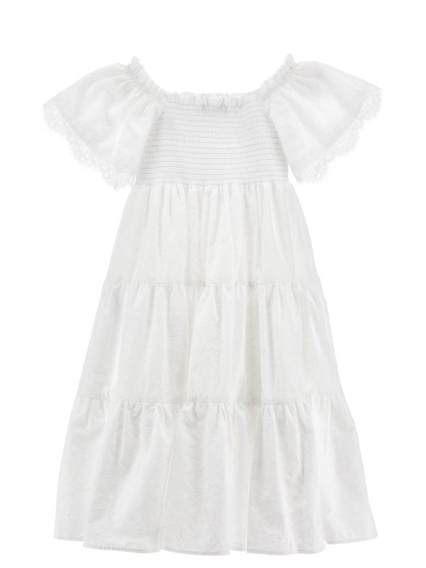 ERMANNO SCERVINO: ニーレングスドレス online - 膝丈ドレス - 白