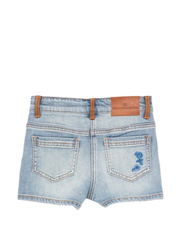 The Best Shops ERMANNO SCERVINO: トラウザーショーツ - ショートパンツ - ブルー