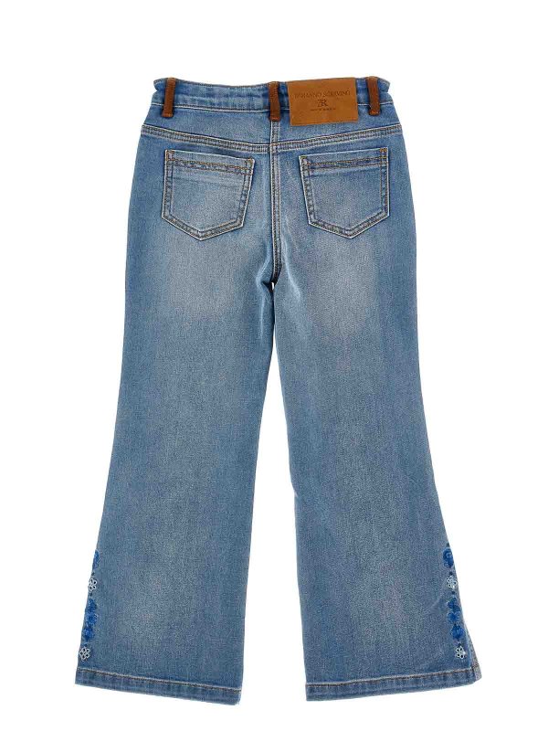 ERMANNO SCERVINO: ストレートジーンズ online - ストレートジーンズ - ブルー