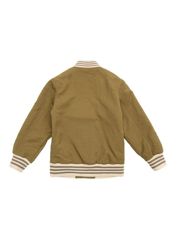 GOLDEN GOOSE: bombers online - Bomber Jacket With Application