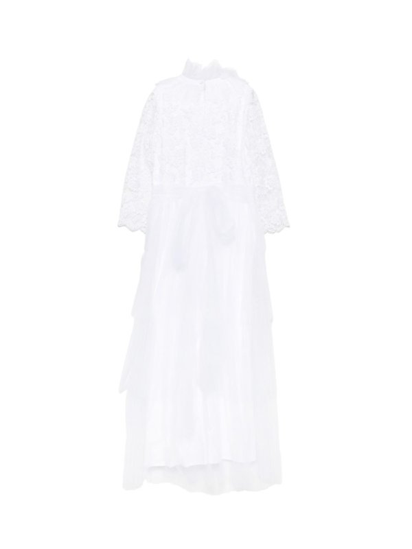 JESURUM: ニーレングスドレス online - 膝丈ドレス - 白