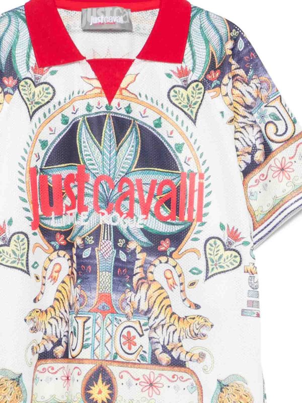 The Best Shops JUST CAVALLI: ポロシャツ - ポロシャツ - 白