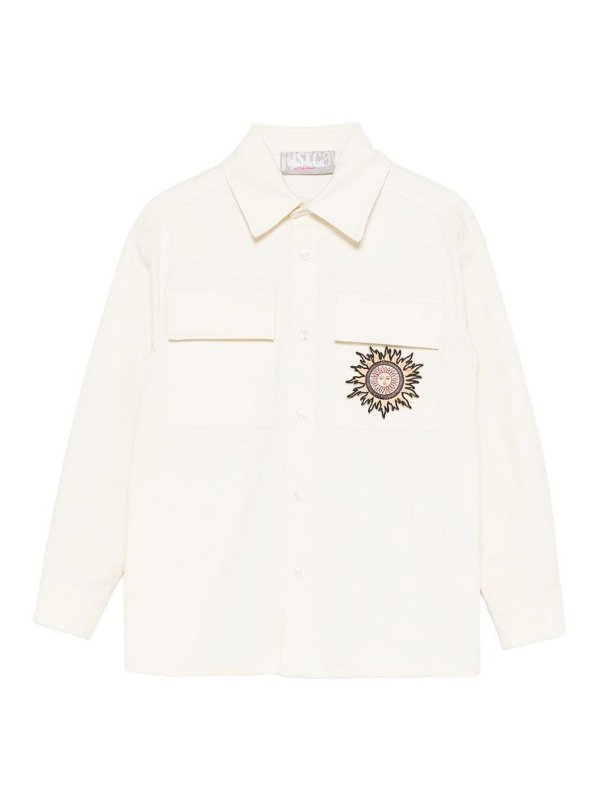 JUST CAVALLI: シャツ - シャツ - ベージュ