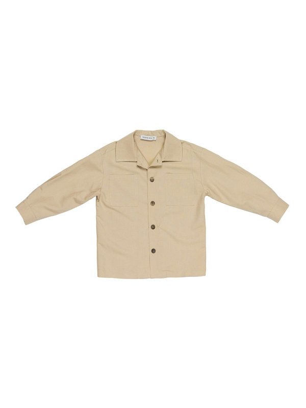 MANUEL RITZ : シャツ - シャツ - ベージュ