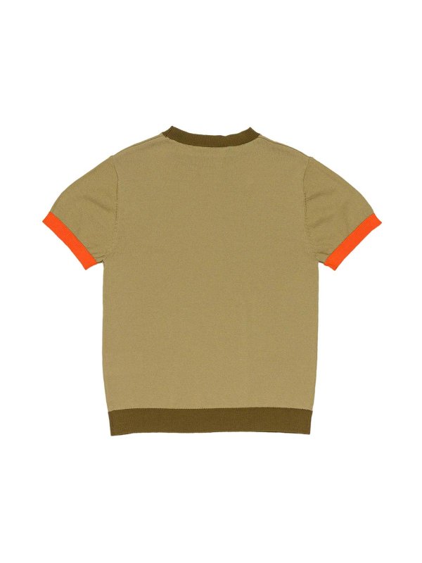 MANUEL RITZ : crew necks online - Pullover with embroidered logo