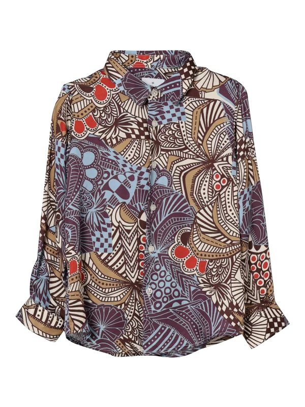 MANUEL RITZ : シャツ - シャツ - ブルー