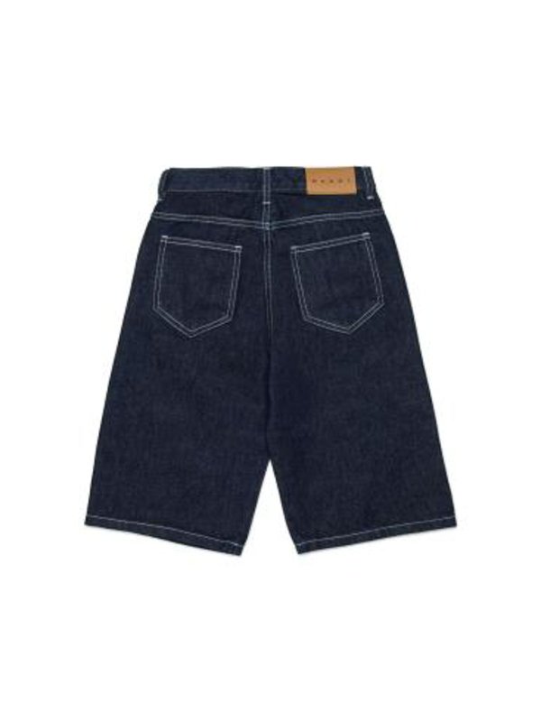 Marni: pantaloni shorts online - Bermuda Con Logo