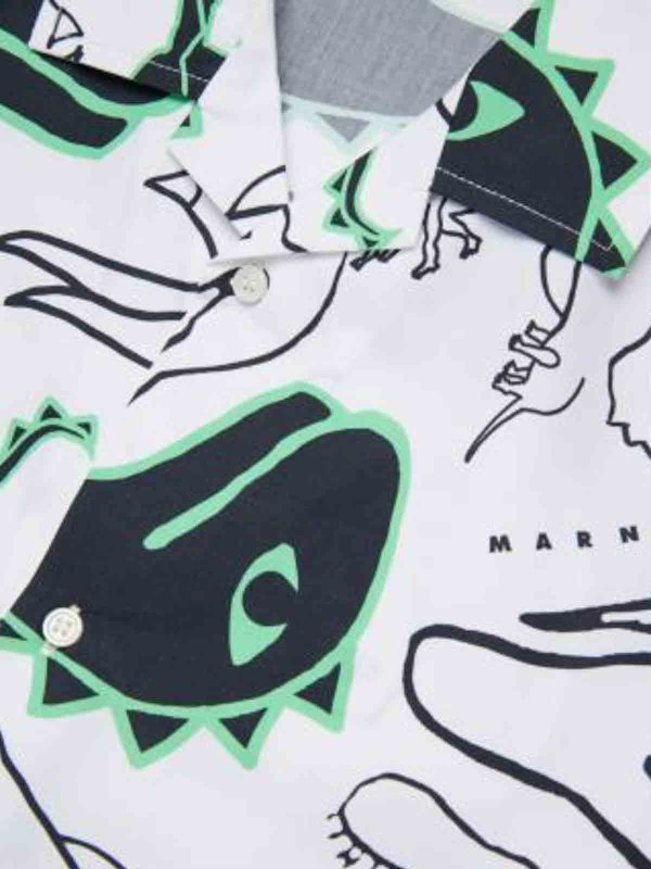 Camisa - Blanco shop online: Marni