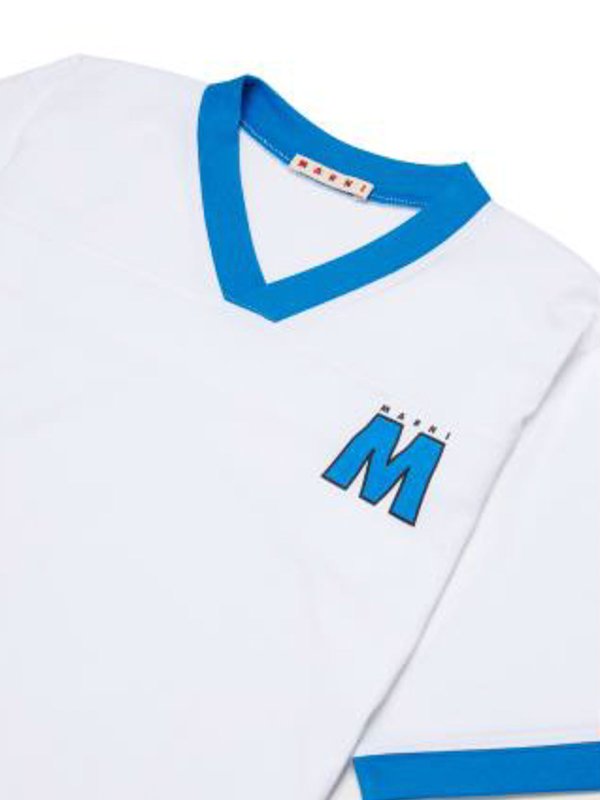 The Best Shops Marni: T-shirts - T-Shirt - Blau