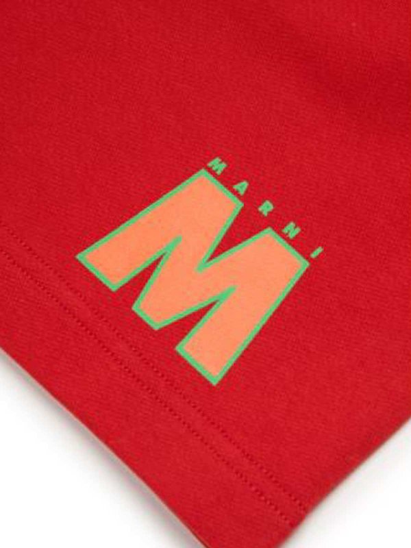 ショートパンツ - 赤 shop online: Marni