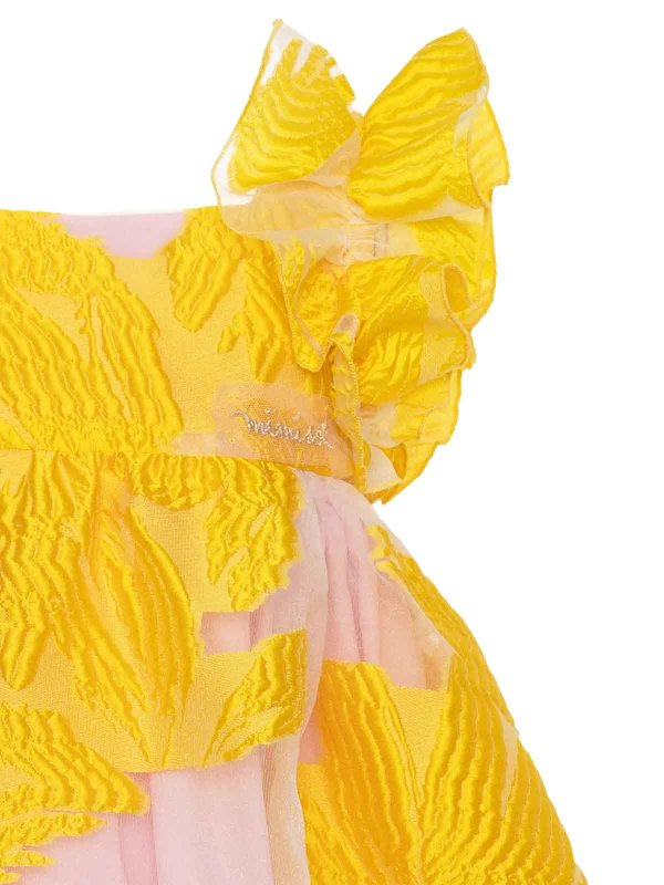 MIMISOL: ニーレングススカート＆ミディ丈 online - 膝丈/ミディスカート - イエロー