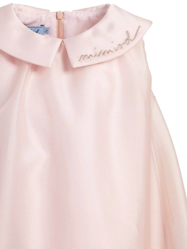 MIMISOL: ニーレングスドレス online - 膝丈ドレス - ヌードカラー