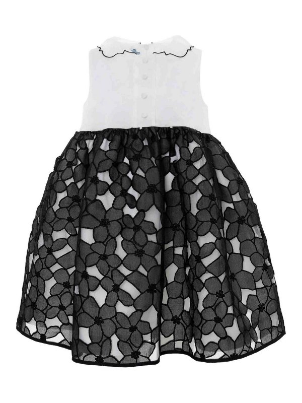 MIMISOL: ニーレングスドレス - 膝丈ドレス - 黒